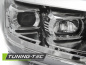 Preview: LED Tagfahrlicht Scheinwerfer für VW T5 GP (Facelift) 10-15 chrom mit dynamischem LED Blinker